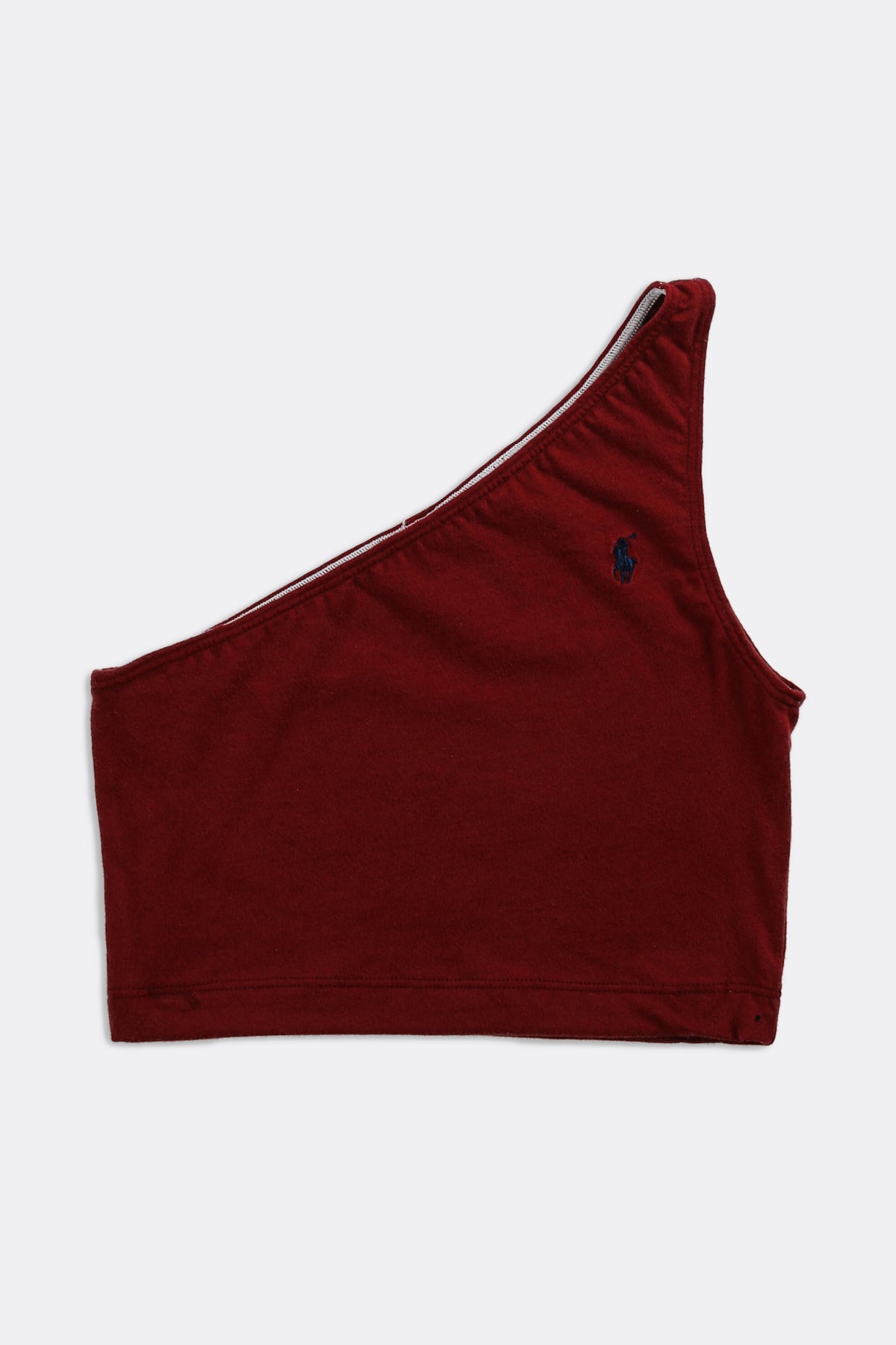 Rework One Shoulder Tank - XS-TOPS-vendor-unknown-Frankie Collective Rare Vintage Streetwear Reworks