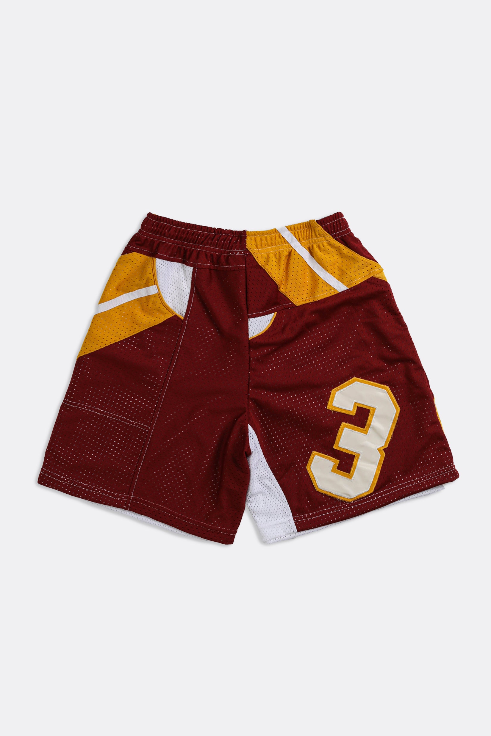 Unisex Rework Starbury Jersey Shorts - Women-S, Men-XS-BOTTOMS-NBA-Frankie Collective Rare Vintage Streetwear Reworks