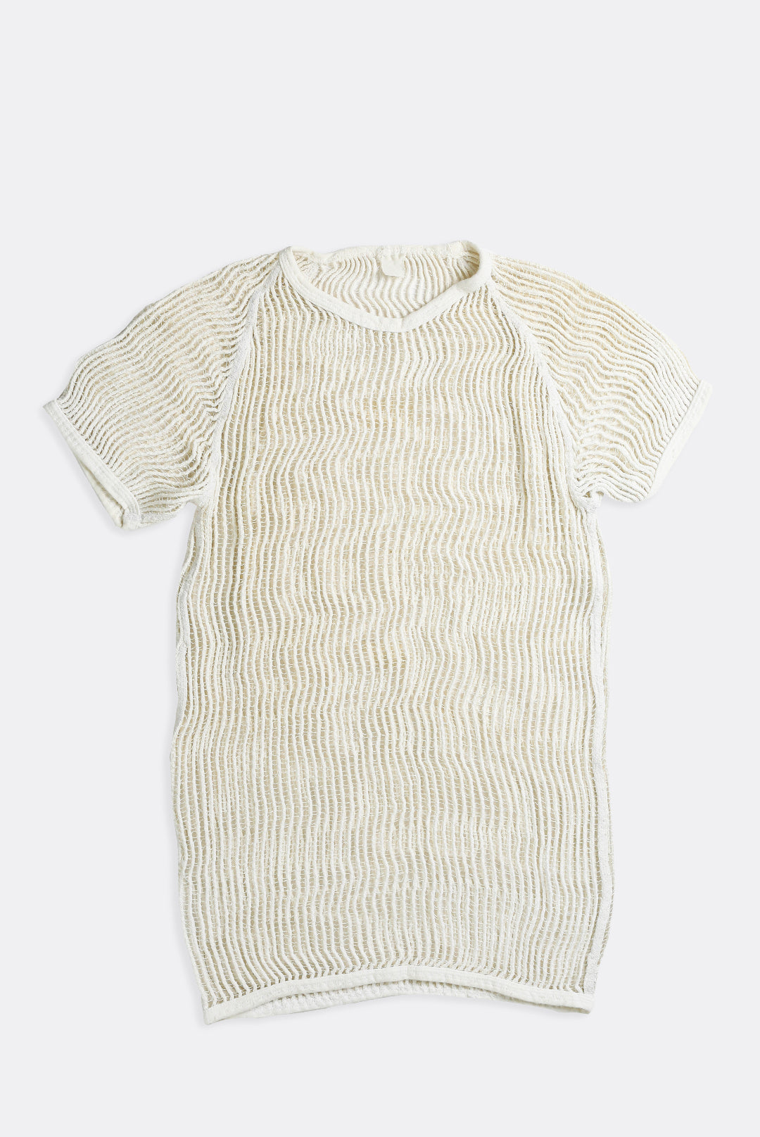 Vintage Knitted Shirt - Brown, White, Tan, Olive, Dark Green, Charcoal-TSHIRTS-vendor-unknown-Brown-Frankie Collective Rare Vintage Streetwear Reworks