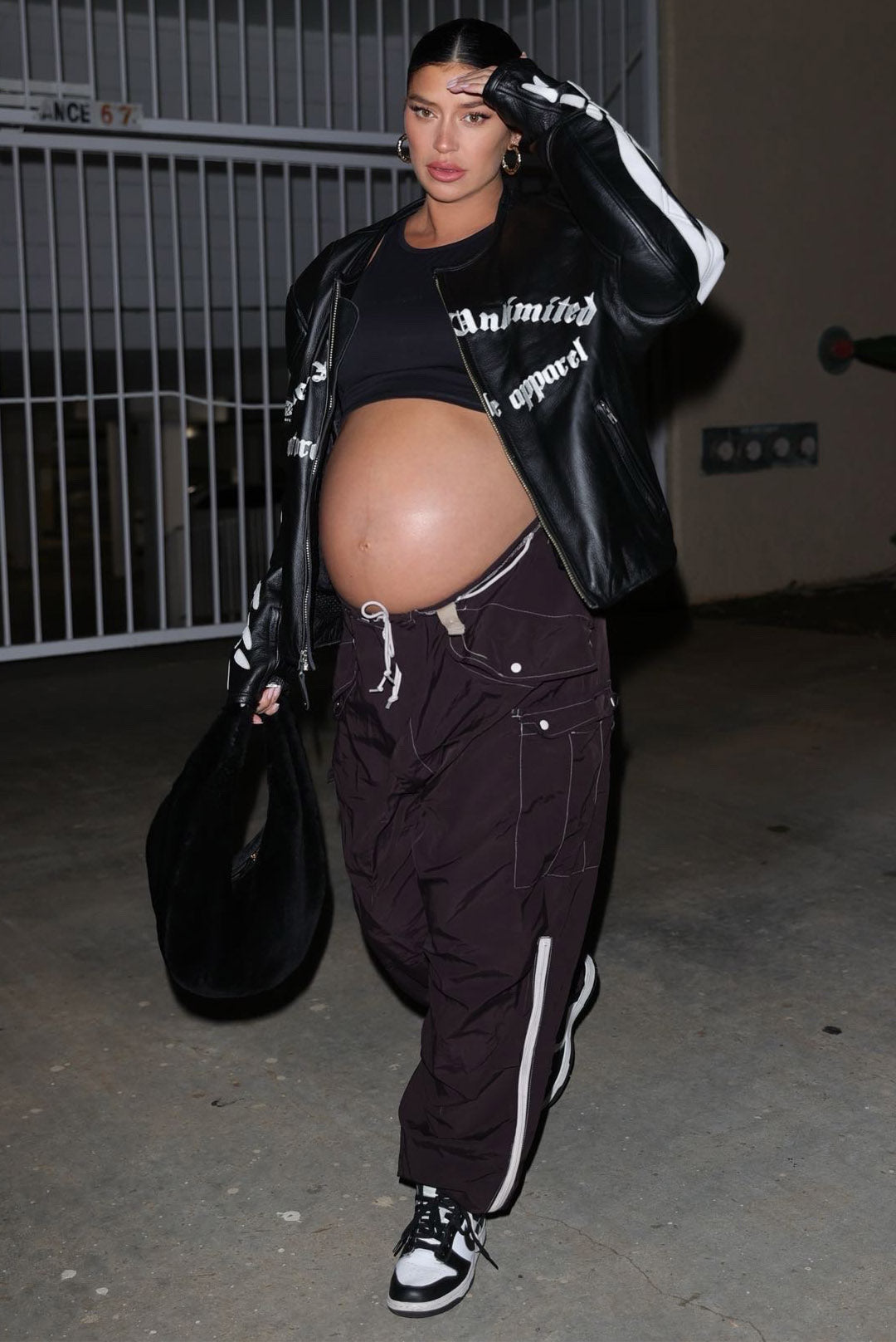 Vintage Rework Chocolate Parachute Pants-PANTS-Frankie Collective