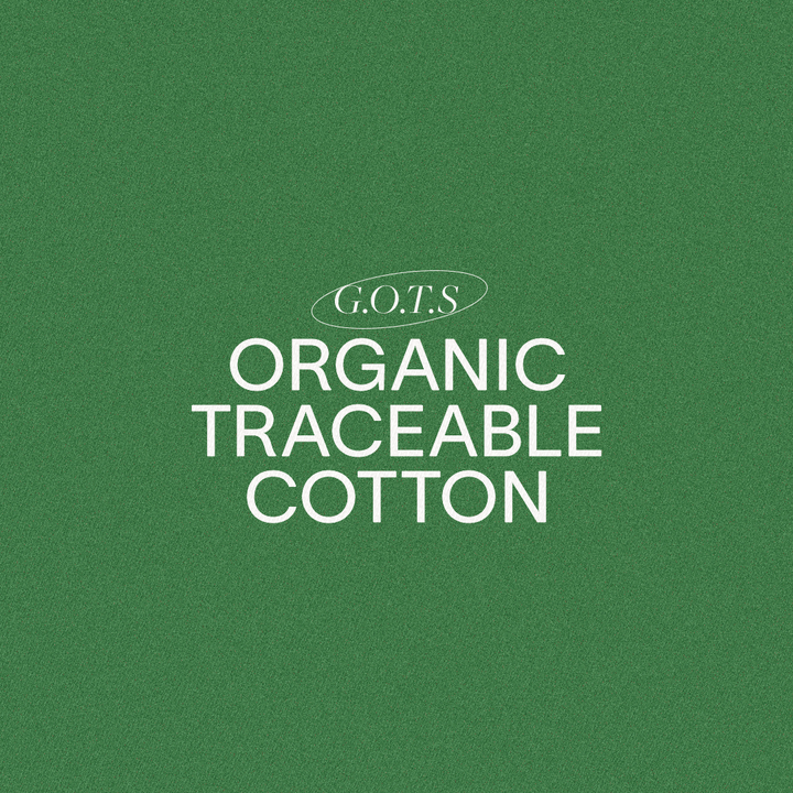 100% Organic Traceable Cotton