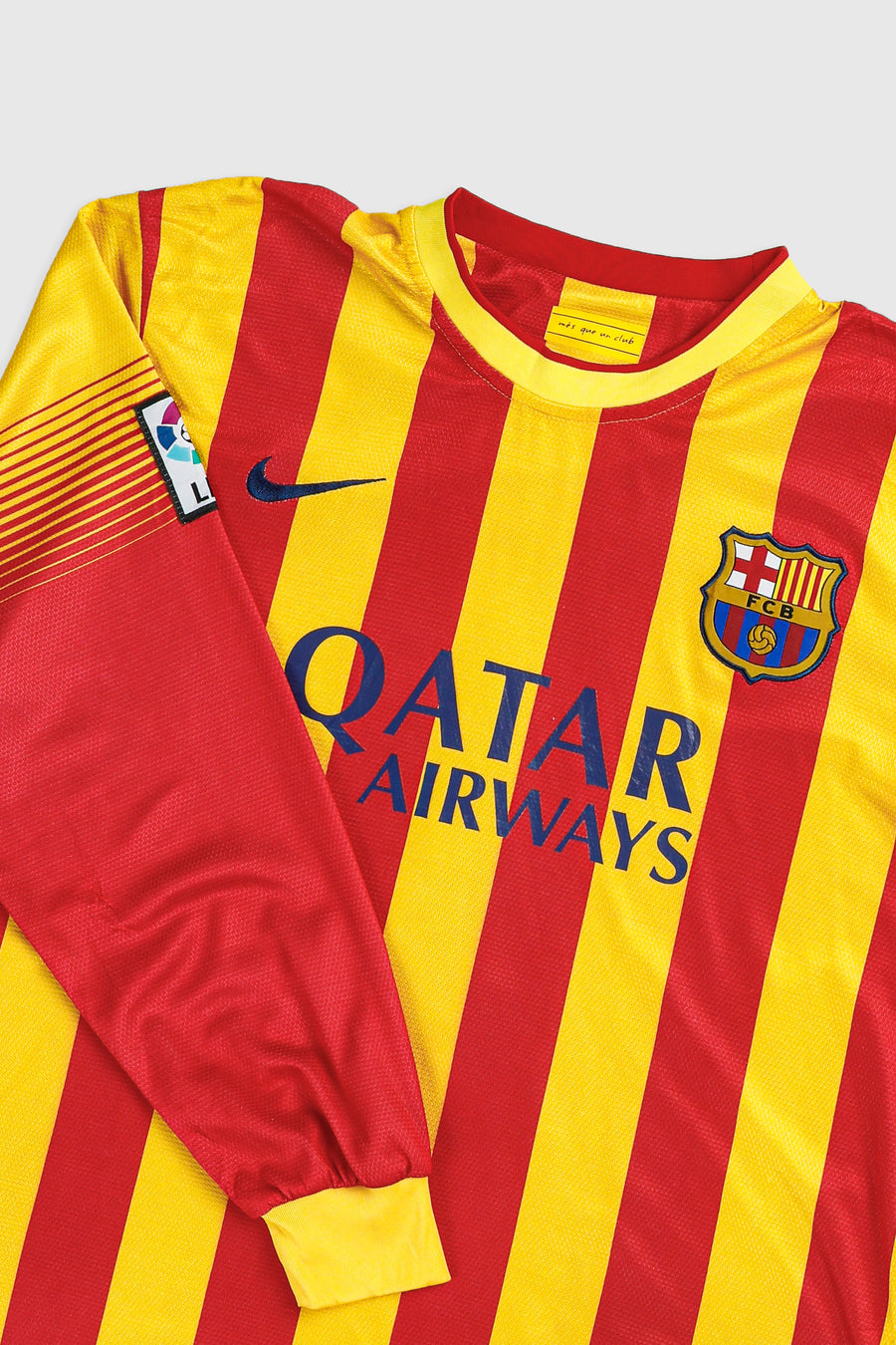 Vintage Barcelona Long Sleeve Soccer Jersey - XL