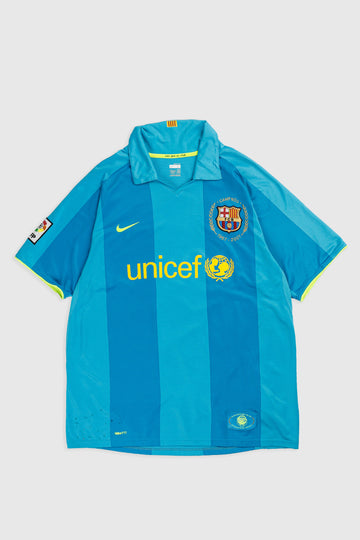 Vintage Barcelona Soccer Jersey - M, L