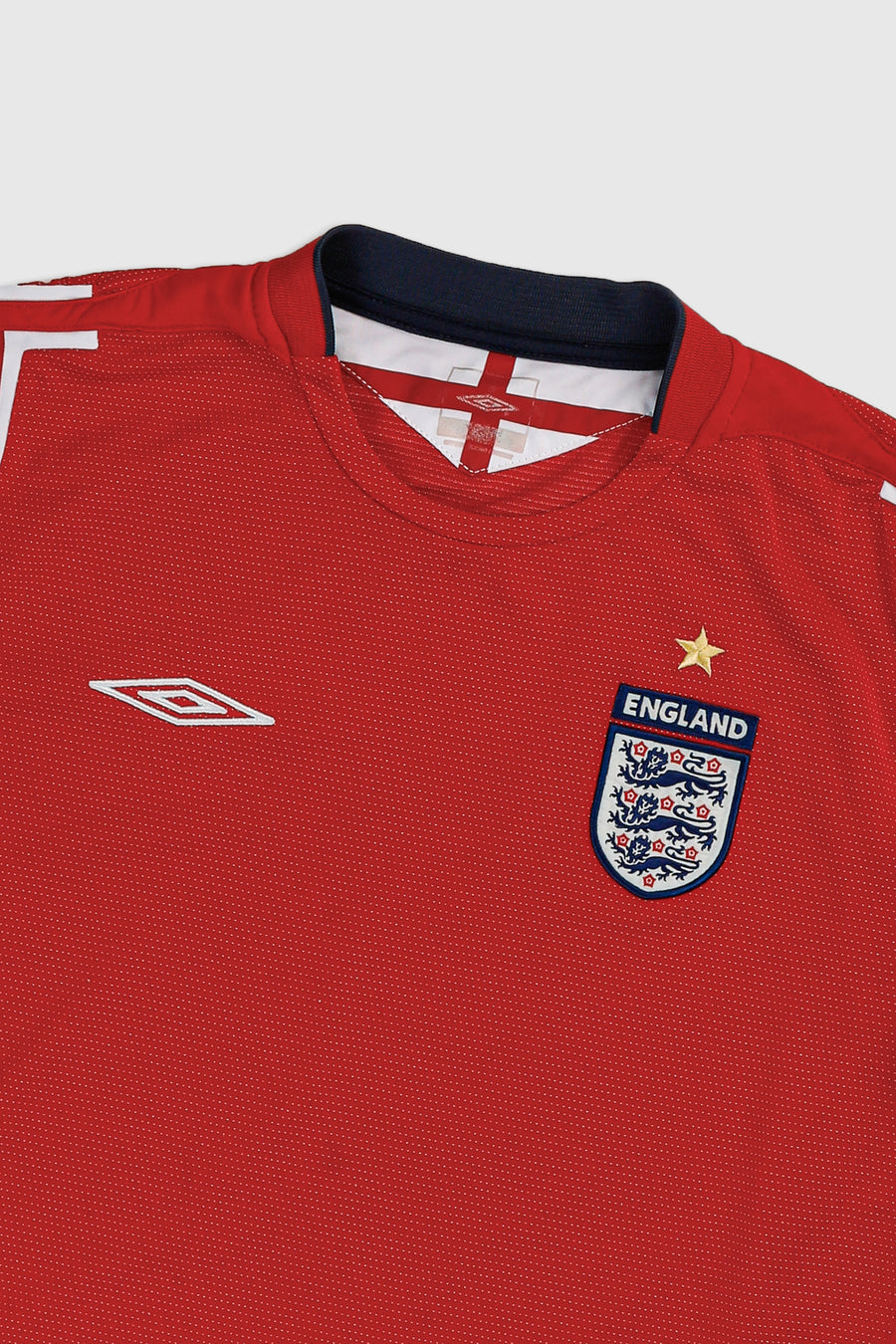 Vintage England Soccer Jersey - L