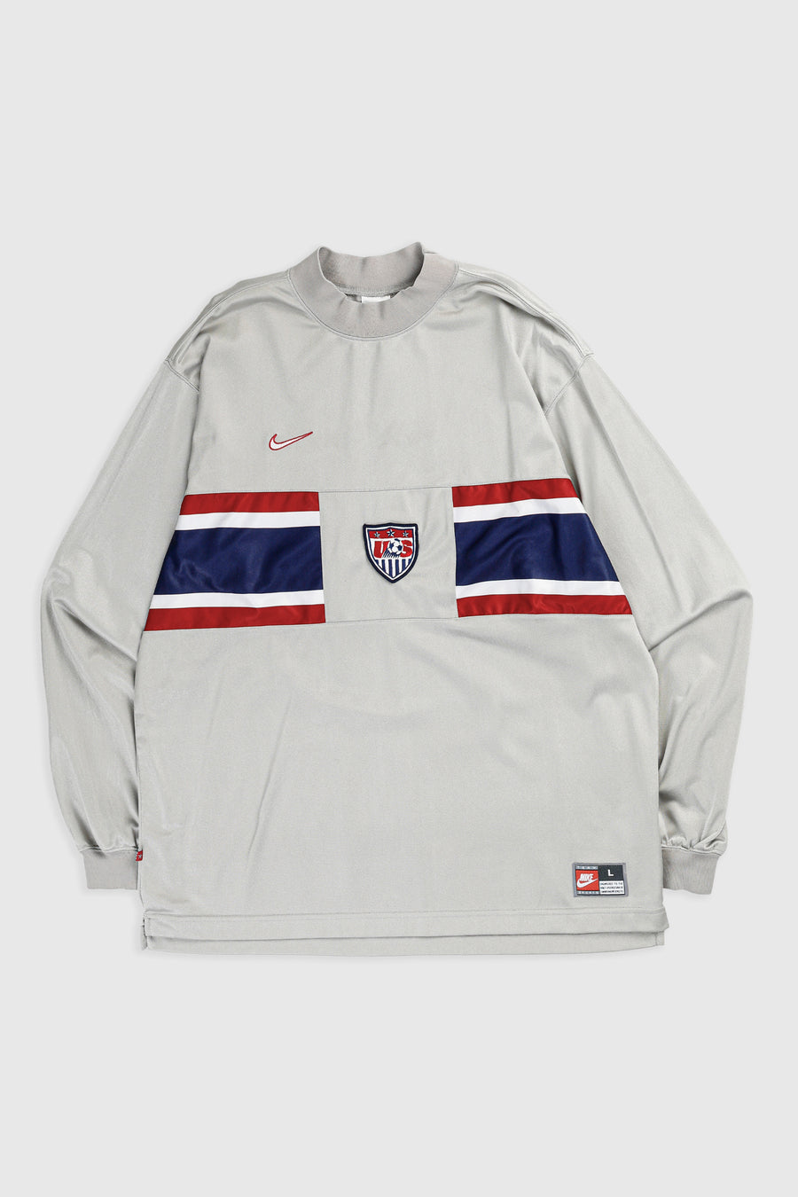 Vintage USA Longsleeve Soccer Jersey - L