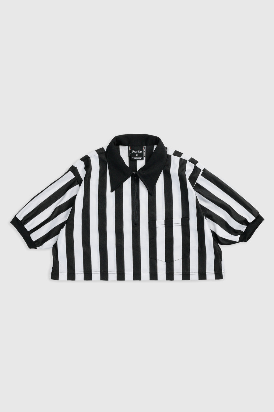 Rework Crop Referee Jersey - L