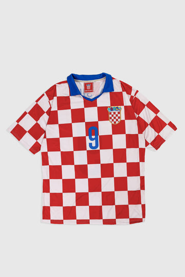 Vintage Croatia Soccer Jersey - XL