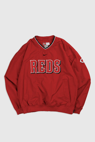 Vintage Nike Cincinnati Reds MLB Pullover Windbreaker Jacket - M