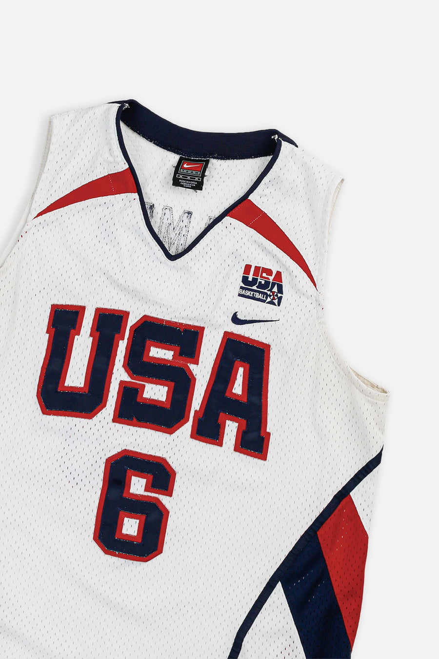 Vintage Team USA Basketball Jersey - M