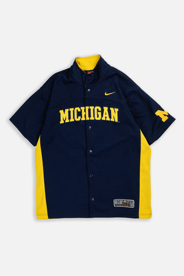 Vintage Nike Michigan Warm Up Jersey - M