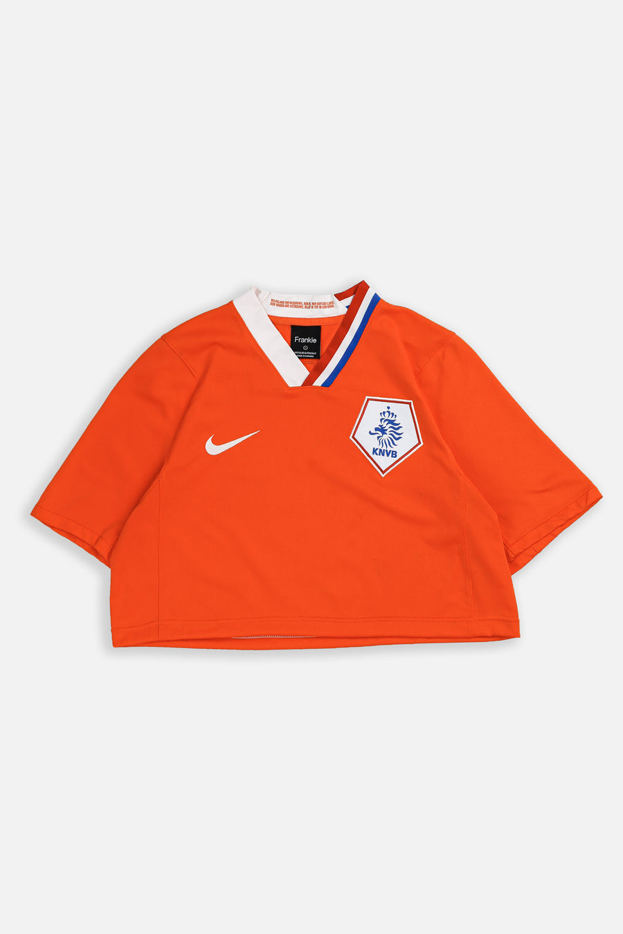 Rework Crop Netherlands Soccer Jersey - L