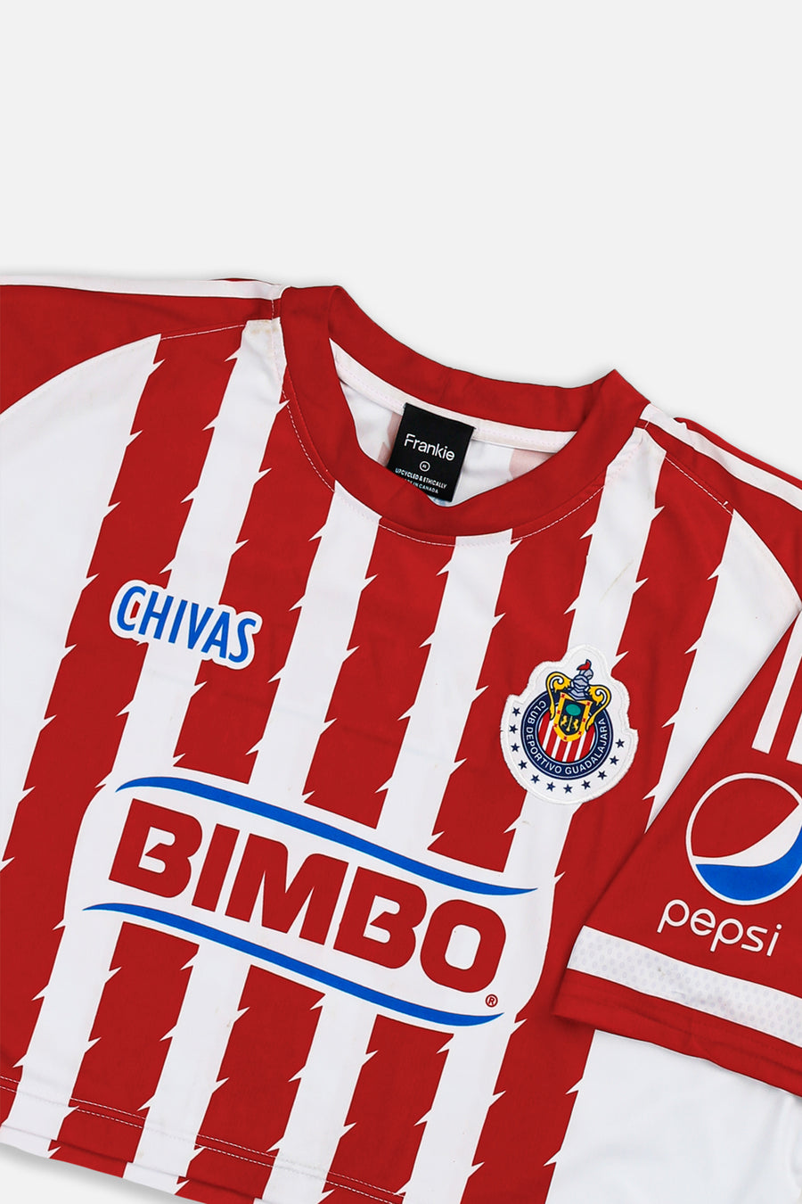 Rework Crop Guadalajara Soccer Jersey - XL