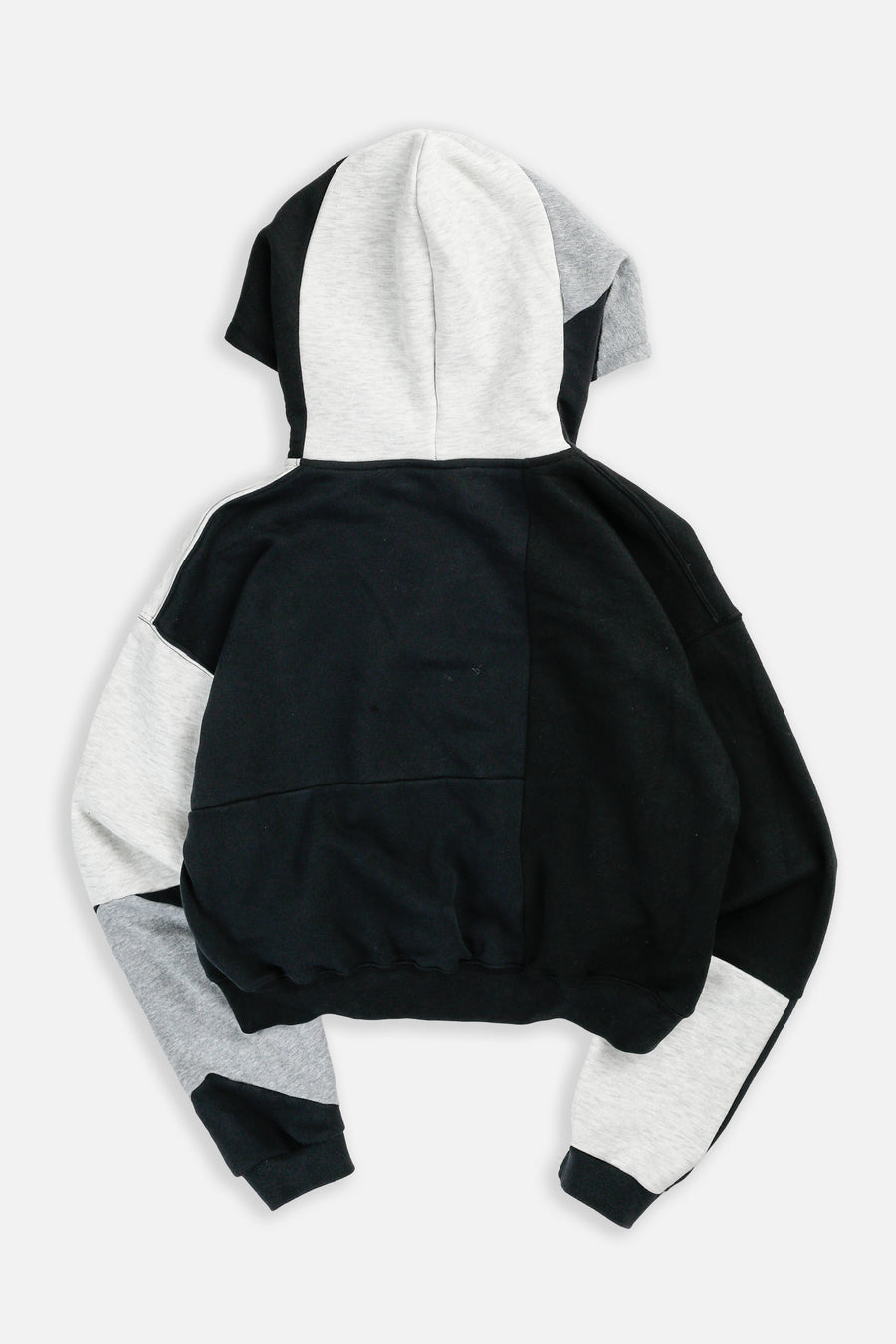 Rework Nike Crop Zip Hoodie - M