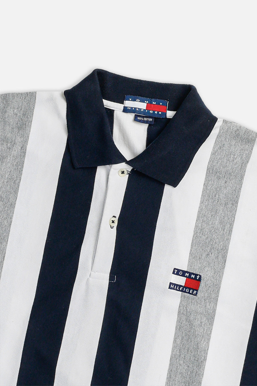 Vintage Tommy Collared Tee - L