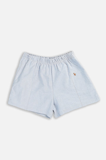 Rework Oxford Mini Boxer Shorts - L