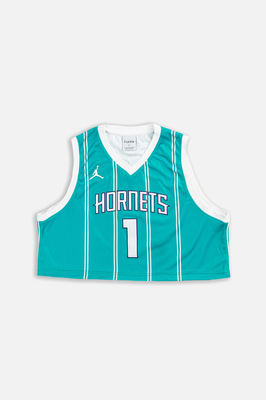 Rework Charlotte Hornets Crop NBA Jersey - L, XL