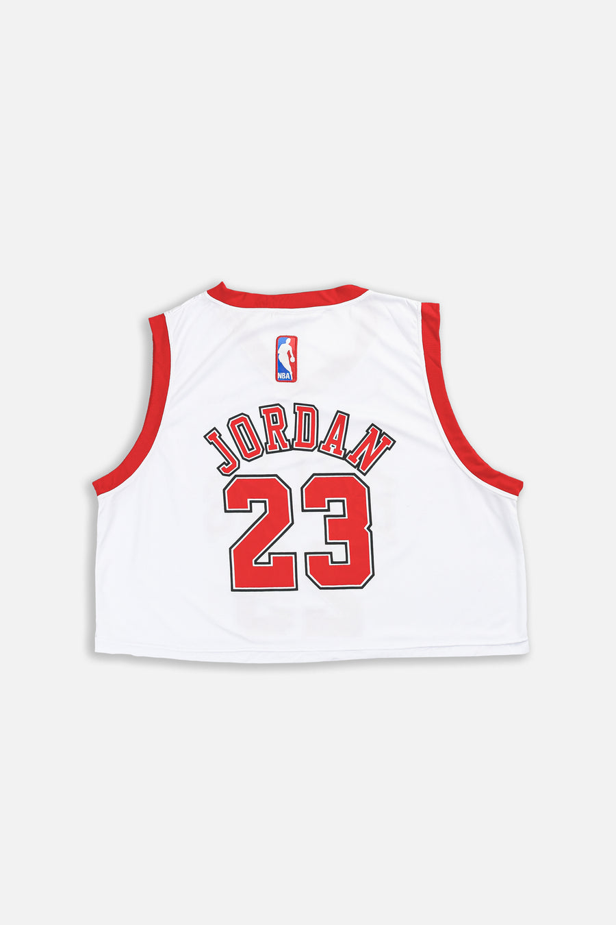 Rework Chicago Bulls NBA Crop Jersey - XL