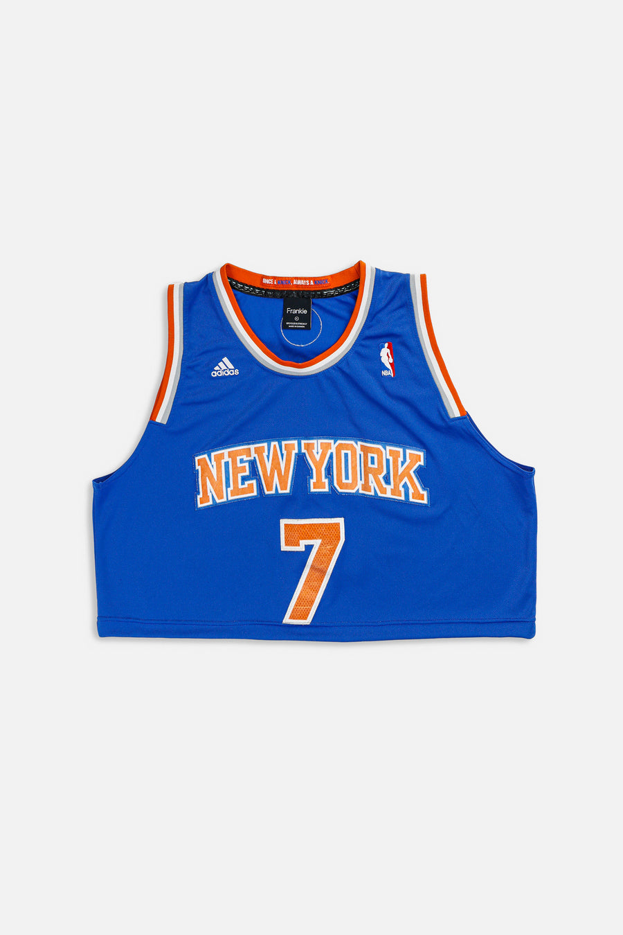 Rework New York Knicks NBA Crop Jersey - S