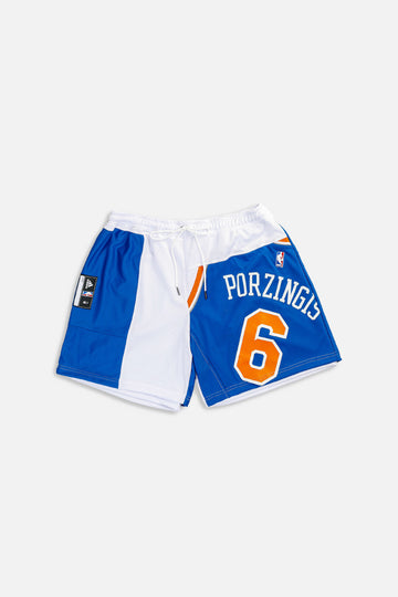 Unisex Rework New York Knicks NBA Jersey Shorts - XXL