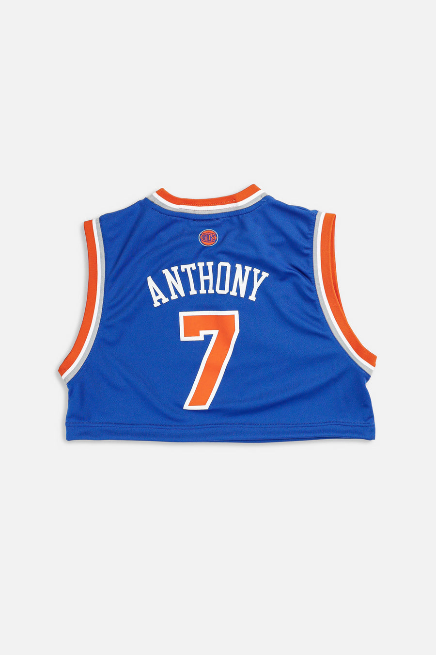 Rework New York Knicks NBA Crop Jersey - XL