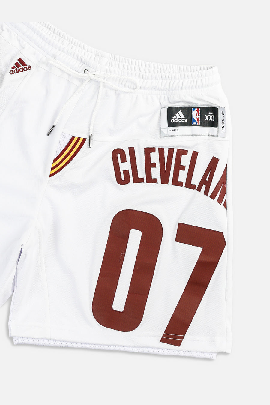Unisex Rework Cleveland Cavaliers NBA Jersey Shorts - XL