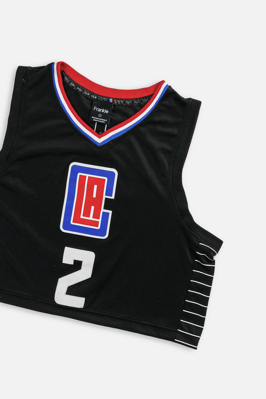 Rework LA Clippers NBA Crop Jersey - L