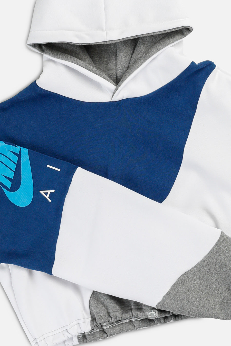 Rework Nike Wave Crop Sweatshirt - L