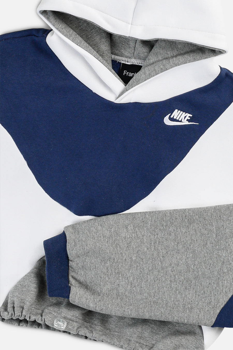 Rework Nike Wave Crop Sweatshirt - S