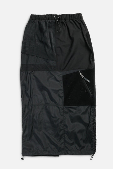 Rework North Face Fleece Long Skirt - XS