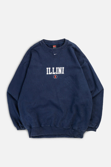 Vintage Nike Team Illini Sweatshirt - XL