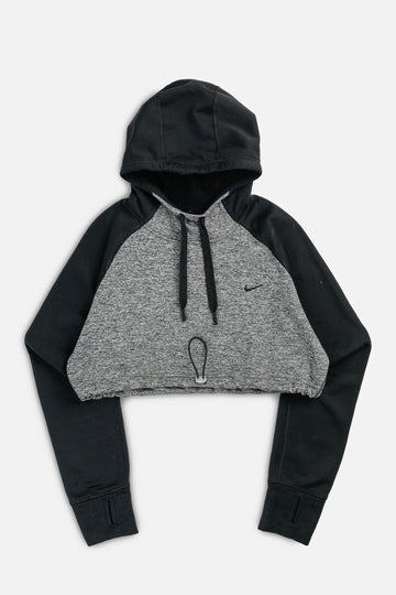 Rework Nike Crop Athletic Sweatshirt - L
