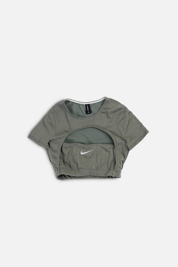 Frankie Collective - Rework Nike Cut Out Tee 227 in Light Grey at Urban  Outfitters