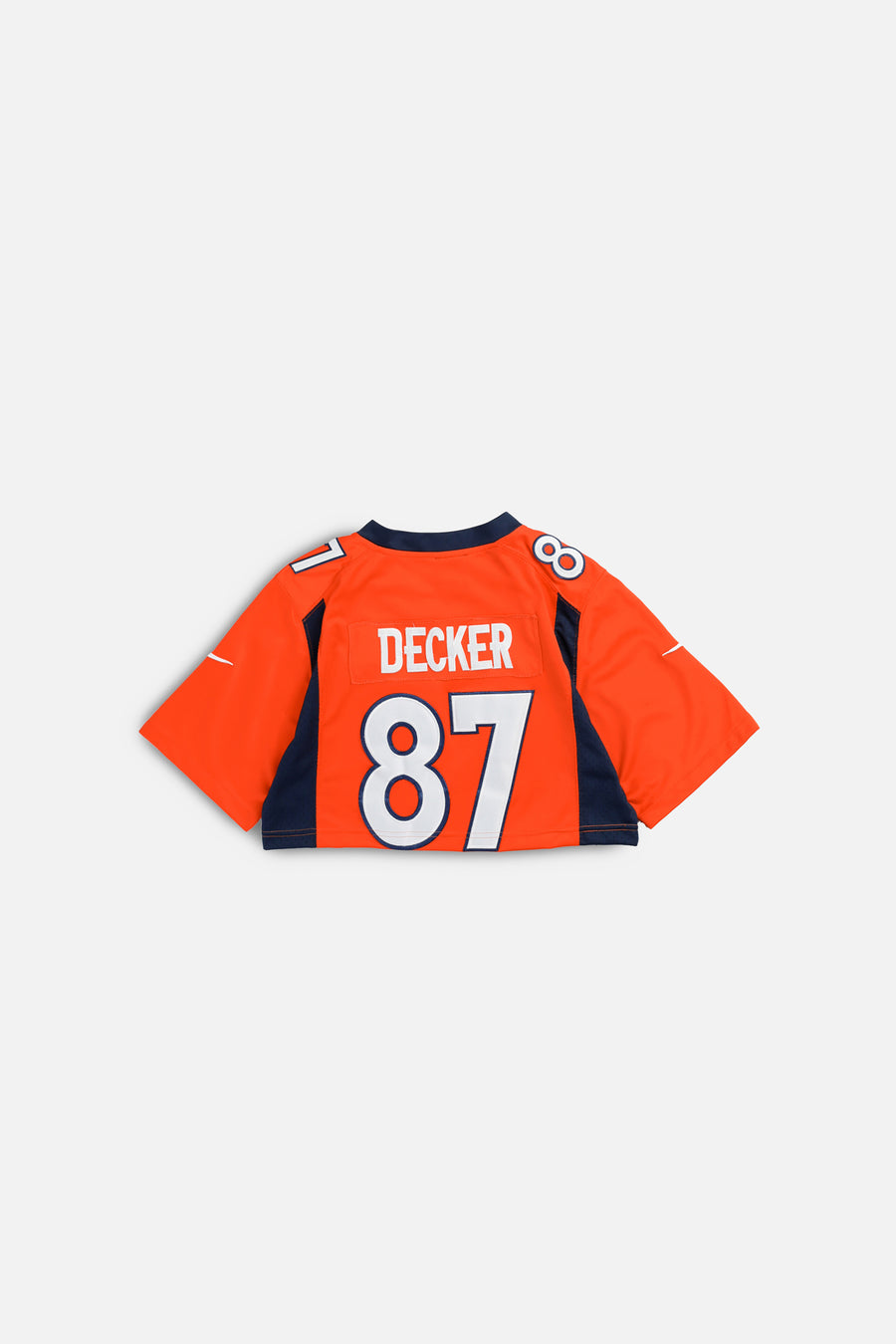 Rework Crop Denver Broncos NFL Jersey - XS