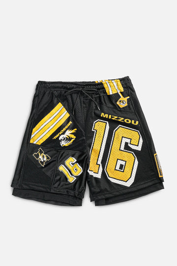 Unisex Rework Missouri Tigers Football Jersey Shorts - M