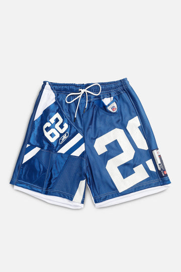 Unisex Rework Indianapolis Colts NFL Jersey Shorts - XL