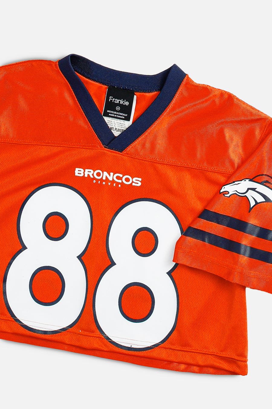 Rework Crop Denver Broncos NFL Jersey - XS