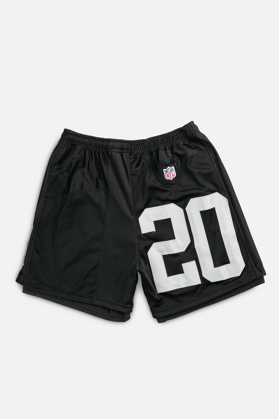 Unisex Rework Pittsburgh Steelers NFL Jersey Shorts - XL