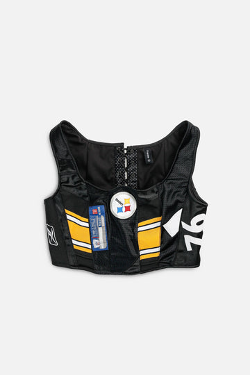 Rework Pittsburgh Steelers NFL Corset - XL