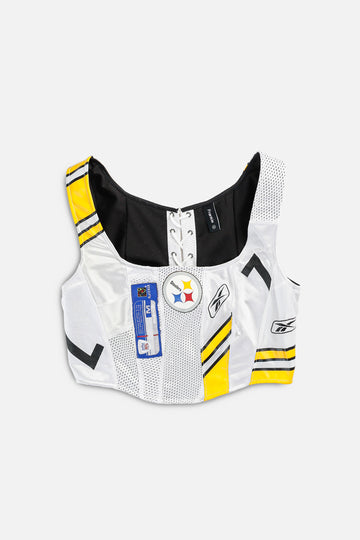 Rework Pittsburgh Steelers NFL Corset - M