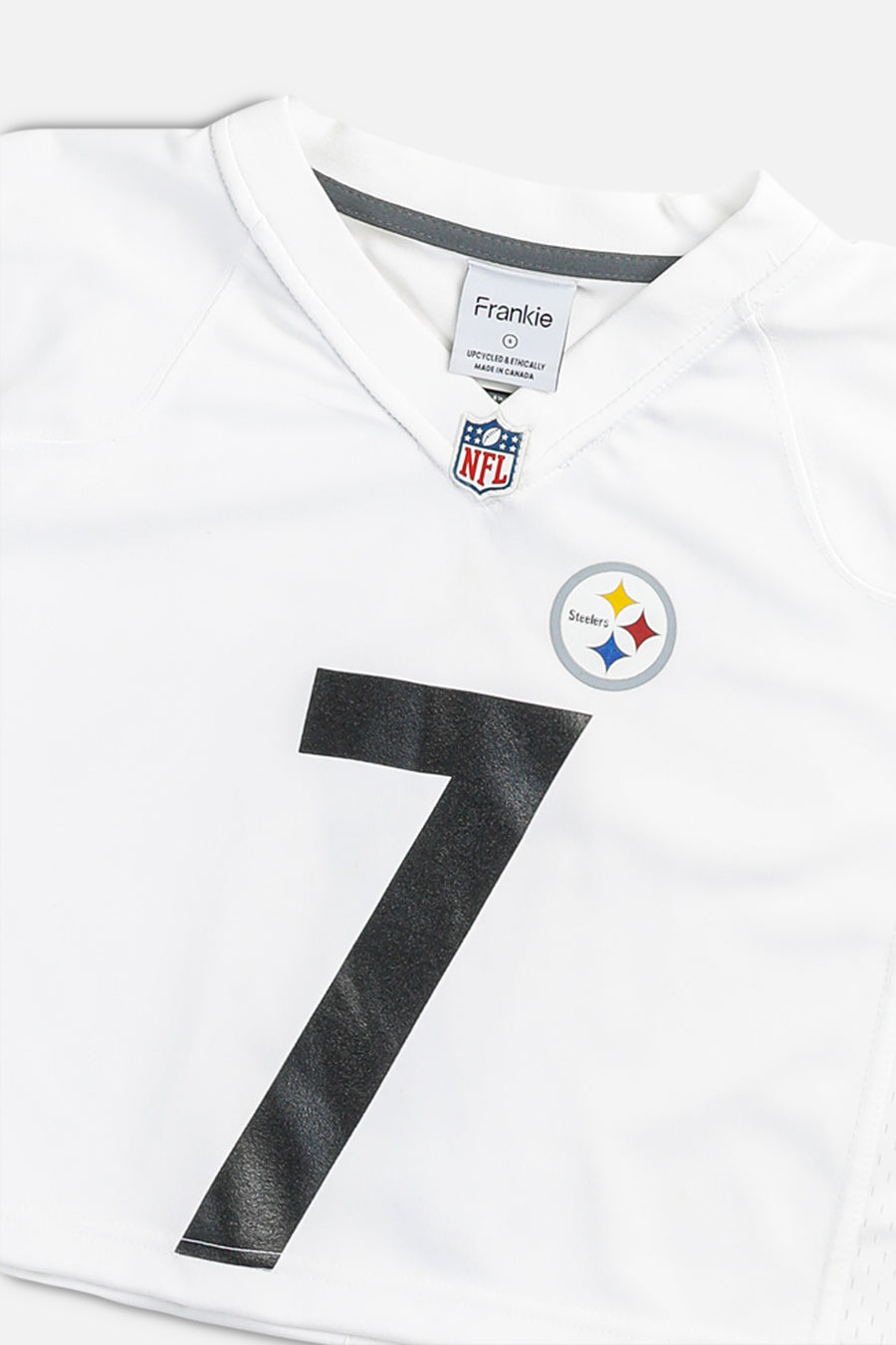 Rework Crop Pittsburgh Steelers NFL Jersey - S