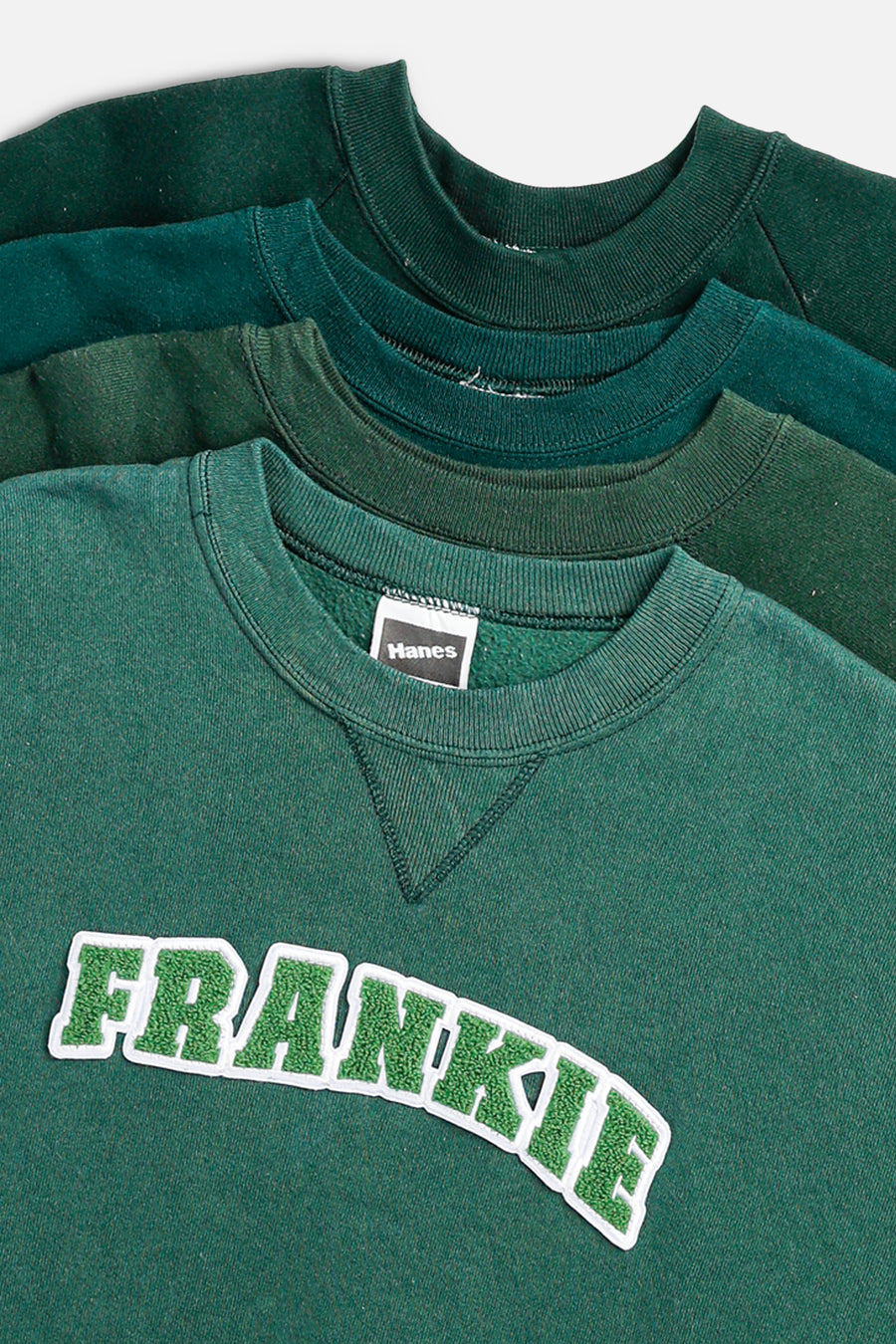 Frankie Upcycled Varsity Sweatshirt - XS, S, M, L, XL, XXL