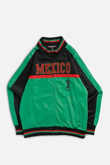 Vintage Mexico Soccer Track Jacket - L