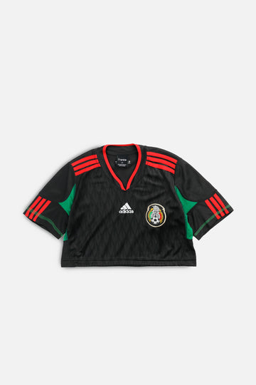 Rework Crop Mexico Soccer Jersey - S