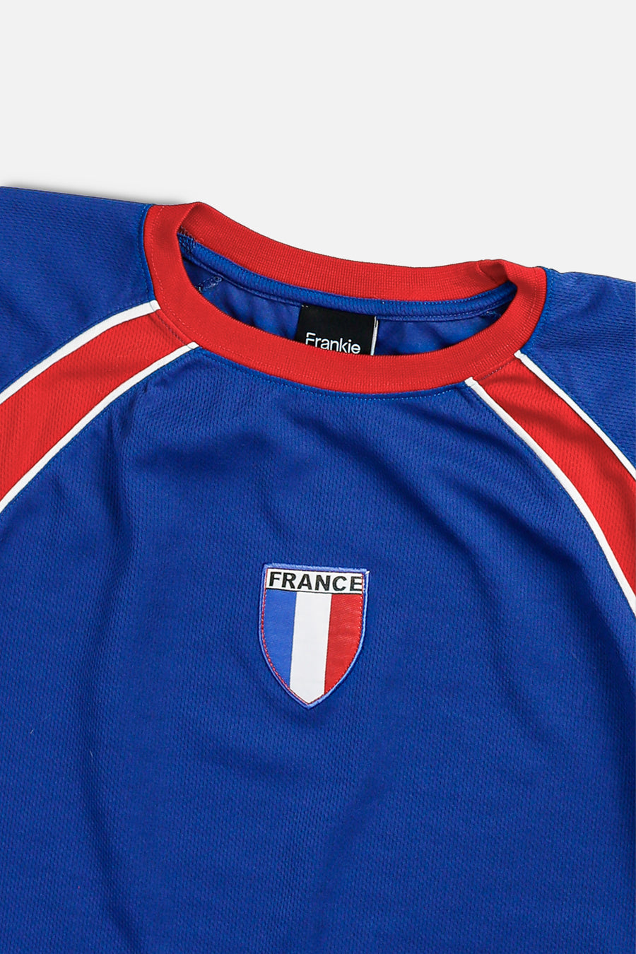 Rework Crop France Soccer Jersey - XL