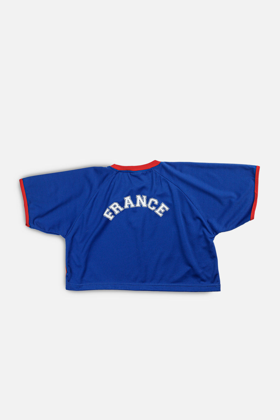 Rework Crop France Soccer Jersey - XL