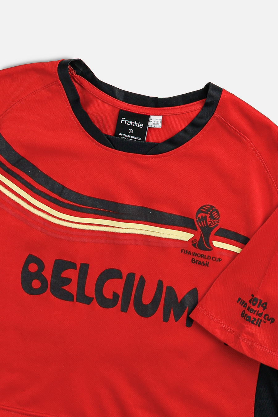 Rework Crop Belgium Soccer Jersey - XL