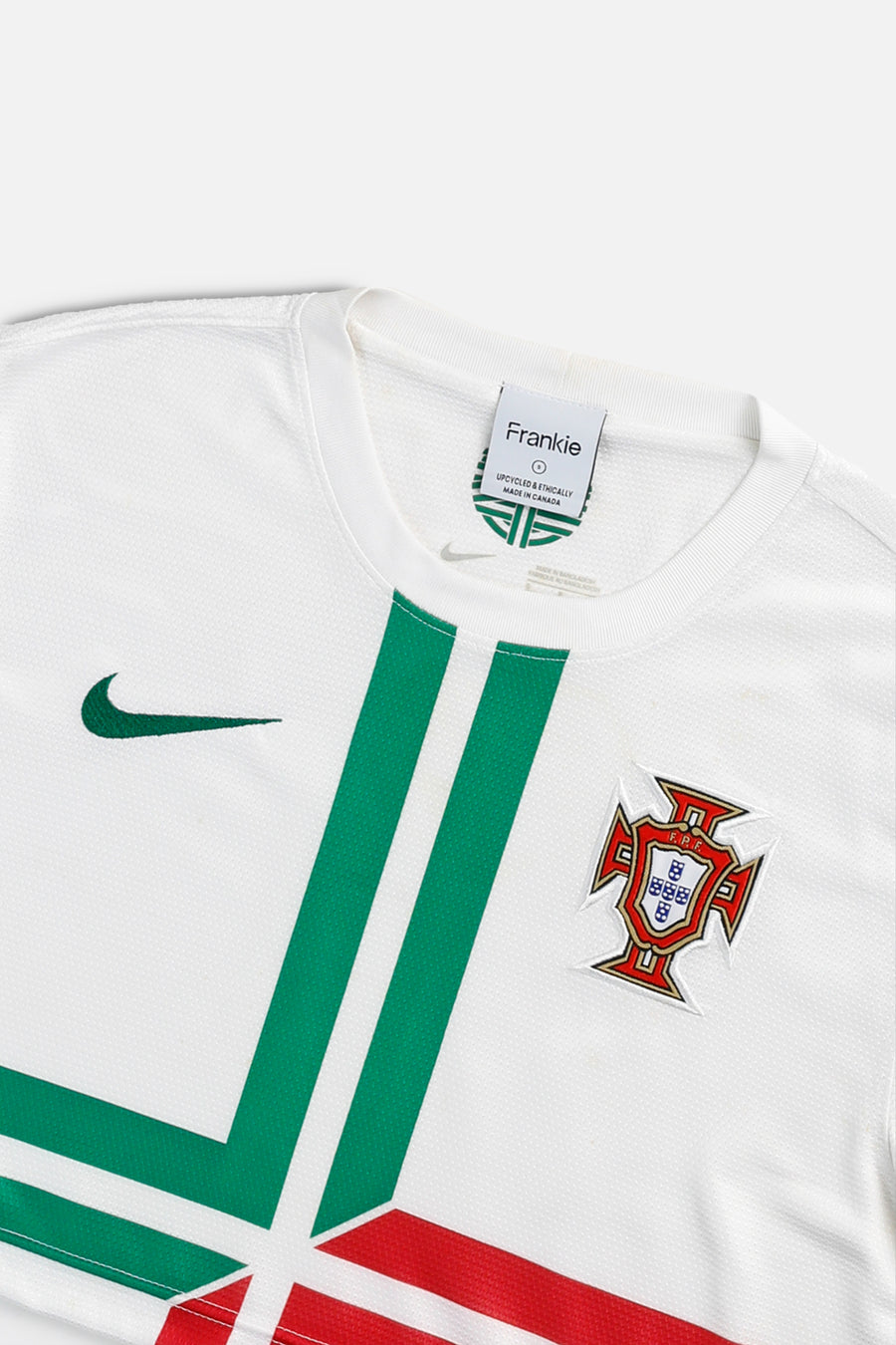Rework Crop Portugal Soccer Jersey - S