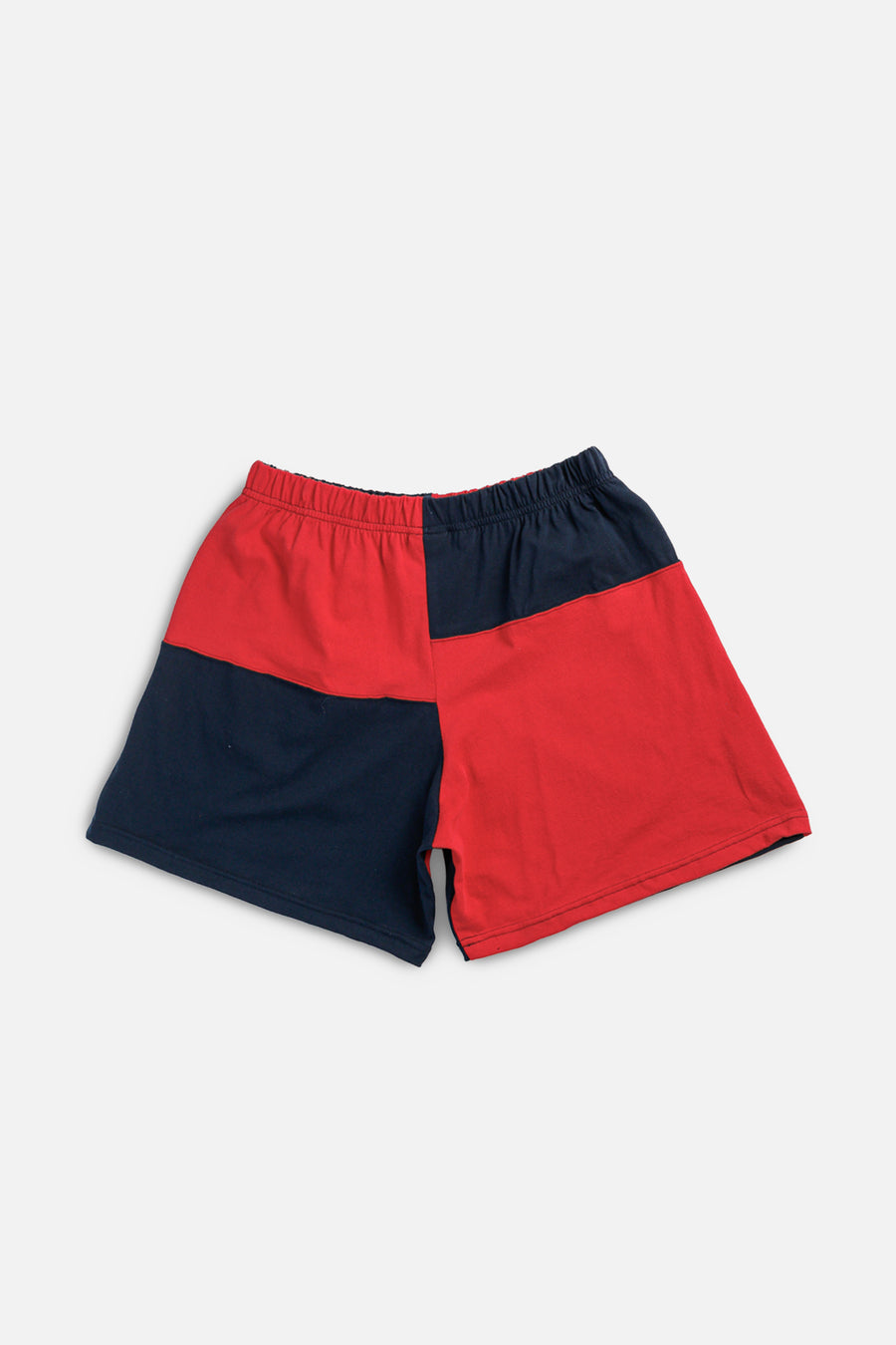 Unisex Rework Boston Red Sox MLB Patchwork Tee Shorts - L