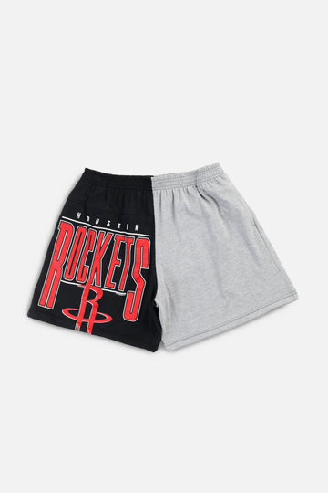 Unisex Rework Houston Rockets NBA Tee Shorts - XL