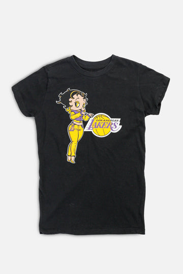 Vintage LA Lakers Betty Boop Tee - Women's XS